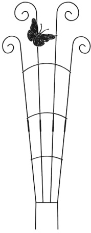 Enrejado para Plantas En Macetas – Poste De Soporte para Plantas De Metal para Todo Clima De Hierro De 76x30 Cm | Enrejado Trepador De Jardín para Tomate, Monstera, Hiedra, Rosas Y Flores