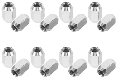 ULTECHNOVO Tuercas de Rueda ATV de Acero Inoxidable, 16 Piezas M10x1.25, Instalación Rápida y Amplia Compatibilidad para Reparación y Uso en Playa
