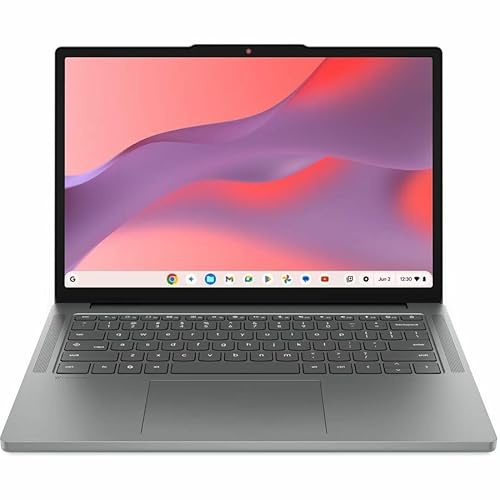 Lenovo Chromebook 14M8911 83SY0004US - Chromebook con pantalla táctil de 14 pulgadas - WUXGA - MediaTek - 4 GB - Memoria flash de 64 GB - Teclado inglés (EE. UU.) - Gris Luna