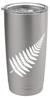 New Zealand Fern NZ Proud Kiwi New Zealander Stainless Steel Insulated Tumbler
