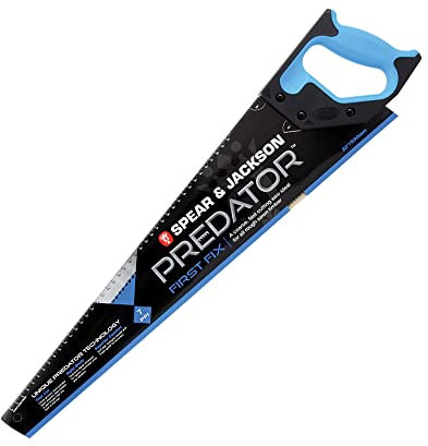 Spear & Jackson B98FF First Fix Predator Saw, Blue