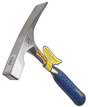 Masonry Hammer Steel Brick 24Oz And Vinyl Cushion Grip