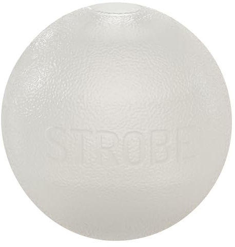 Outward Hound by Planet Dog Strobe Ball Glo Light Up LED Ball Dog Toy