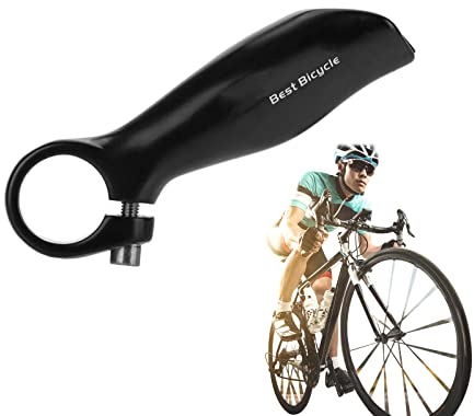 Fahrradgriffe, Aluminiumlegierung Lenkergriffe, Fahrrad Hörner, Fahrrad Lenkerenden für Road Mountain Bike, Touringbike Sicherheit Griffe 22,2 mm