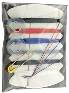 SUPVOX 100 confezioni di semplice set da cucito da viaggio con aghi per cucito, pulsante e spilla per il più necessario per le attività di hotel