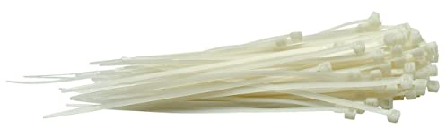 Draper 70392 - Fascette per cavi in nylon, 3,6 x 150 mm, colore: Bianco
