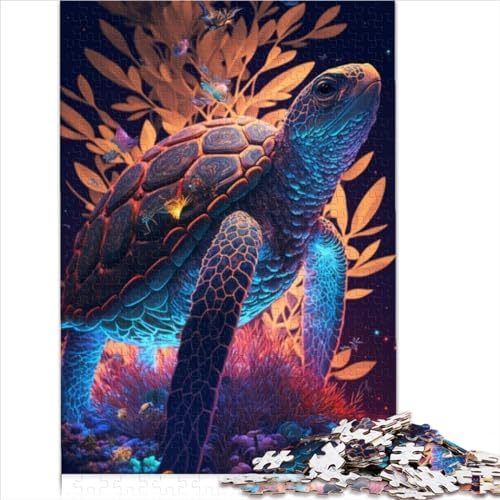 1000 Teile Puzzle Geister der Natur Kinderpuzzle für Kinder für Erwachsene und Kinder Holzpuzzles Familienpuzzlespiel 500 Teile (52 x 38 cm)