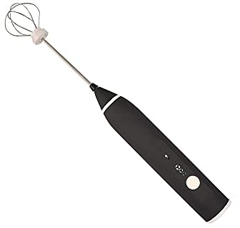 GaRcan Batidores para cocinar Mini batidor de Huevos eléctrico Recargable Velocidad de Tercera Velocidad Espumador de Leche Espumador de Crema Batidor de Bebidas Cocinar Mezclador de café Espumador