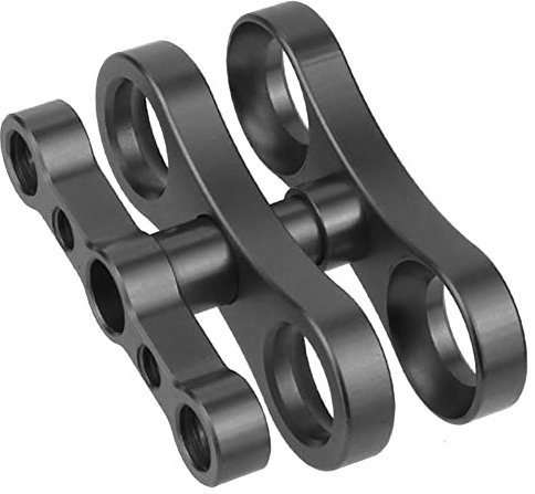 TsoLay Stativ Butterfly Clip Clamp 1 Kugelgelenkarm 1/4 3/8 Halterung für Kameras Unterwasser Tauchlampen Taschenlampe