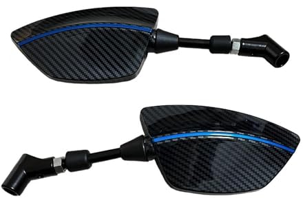 Seite Rückspiegel Für S&uzu-ki Für SV 650 Für SV 650S Für SV 650X SV650 SV650S SV650X Alle Jahre Motorrad Seite Rückspiegel Lenkerendenspiegel (Size : 7)