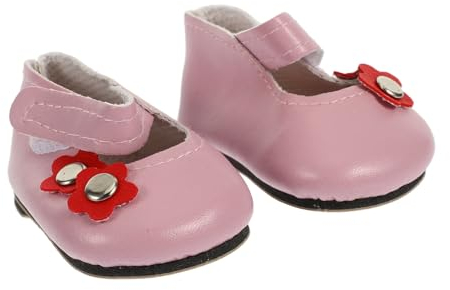 WOONEKY Miniatur Puppen Schuhe Aus Pu Material Puppen Schuh Accessoire Für Baumwollpuppe Dekorative Schuhe Für Mini Haus Spielzeug Für Mädchen