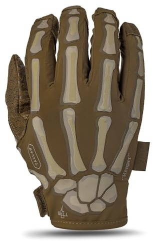 TACLAB Reaper - Guanti estivi leggeri, ad alta destrezza, traspiranti, antiscivolo, per tiro di precisione, per ciclismo, dirt bike, mountain bike e equitazione (coyote, XXL)