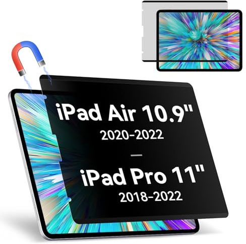 Filtro de privacidad para iPad Pro 11 Pulgadas 2022-2018 y iPad Air 5/4
