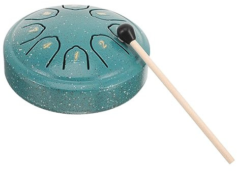 Vaguelly Steel Tongue Drum Töne Percussion Instrument Mit Mallet Glatte Oberfläche Langlebig Für Anfänger Erwachsene Meditation Yoga Montessori Schlagzeugspielzeug