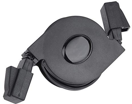 AYNEFY Retractable Ethernet Cable, Retractable Ethernet Cable 5M, Reel