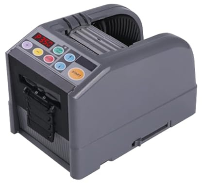 Distributore automatico di nastro adesivo Macchina tagliatrice di nastri Nastro adesivo intelligente da 6-60 mm Macchina imballatrice con taglierina bifacciale per un lavoro rapido