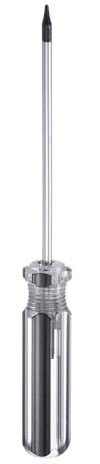 QUARKZMAN Cacciavite A Stella Torx aimanté 3x75mm Asta T4 Acciaio Testa A 6 Punte Con Impugnatura Antiscivolo Per Riparazione E Miglioramento Elettrodomestici Nero