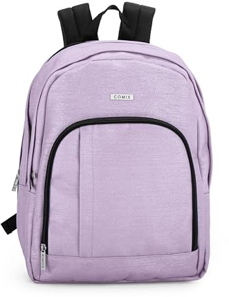 COMIX Lurex - Zaino Scuola per Bambini e Ragazzi, con Ampi Scomparti, Tasca Frontale, Chiusura a Zip e Spallacci Regolabili, 32x43Hx23 cm, 31 L