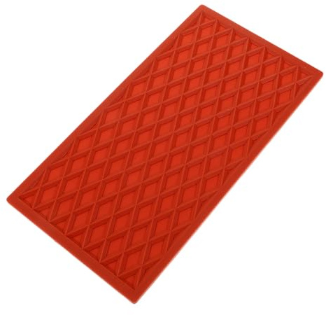 KICHOUSE Heat Insulated Silicone Ironing Mat 240x127x4mm Thick Protective Rest Pad for Steam Irons Tabletop Use Anti-scald Ironing Board Pad