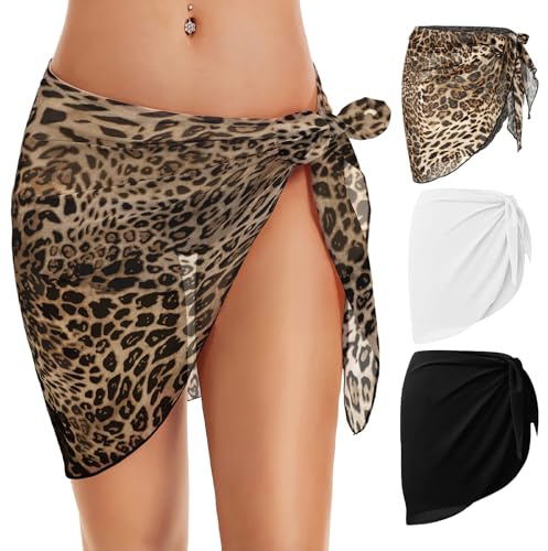 3 Stück Bikini Tuch Hüfte Hüfttuch Strand Rock Wickelrock Strand Bikini Tuch Zum Binden Strandrock Damen Kurz Pareo Kurz Strandtuch Damen Zum Umbinden In Verschiedenen Ausführungen Erhältlich Bequem