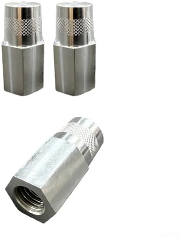 Ensemble d'adaptateurs de conversion de batterie en alliage d'aluminium pour filetage M12 - Adaptateurs de bornes positives et négatives - Léger et résistant à la rouille - Moteur compact