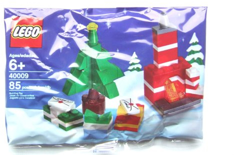 LEGO Weihnachts-Set 40009 Weihnachtsbaum und Kamin
