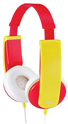 JVC HAKD5R Kids Headphones - Red