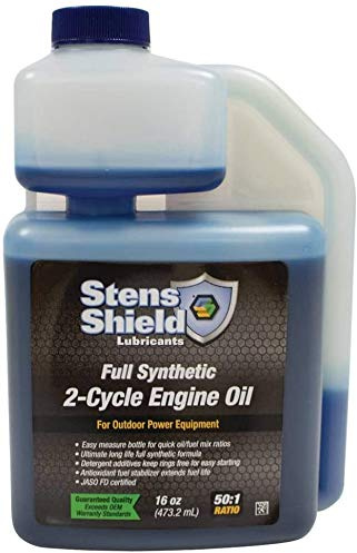 Stens 770-160 2-Cycle 50:1 Full Synthetic Oil 16oz Easy to Measure Bottle