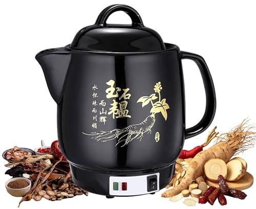 Automatic Electric Chinese Medicine Pot 4L, Smart Herbal Tea Kettle with Temperature Control, Multifunctional Decoction Pot for Tea, Soup, Herbal Health