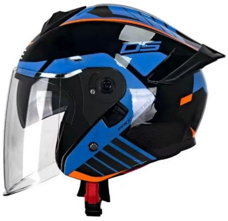 Casco Mezzo Scooter Con Doppia Visiera Certificazione ECEDOT Caschi Jet E Demi-Jet Portatile Aperto Casco Retrò Moto Caschi Cromwell Protezione Multilivello Elmetto Scodella