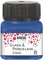 Kreul 16218-Vetro Classico Blu, Barattolo, Vernice Brillante a Base d'Acqua per Vetro e Porcellana, a Rapida Essiccazione, Opaca, Colore Cobalt Blue, 20 ml, 16218