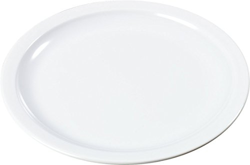 CFS KL20502 Kingline Melamine Bread and Butter Plate, 0.59 x 5.47, White (Case of 48)