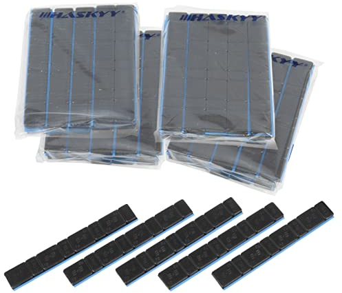 50 Riegel SCHWARZ Auswuchtgewichte 5g*4+10g*4 Klebegewichte 3KG Kleberiegel