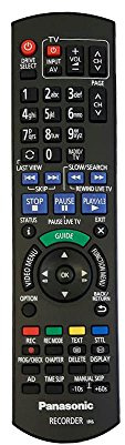 Remote Control for Panasonic DMREX97EBK DVD Recorder 500GB HDD Freeview HD Tuner