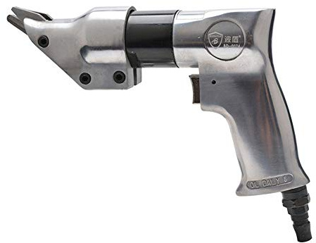 Toplionace Cortador de Aire Neumático Tijeras Cizalla Hoja de Hierro de Corte de 3 Cuchillas Hoja de Hierro de 1,2mm Herramienta de Corte de Malla de Malla de Tamiz