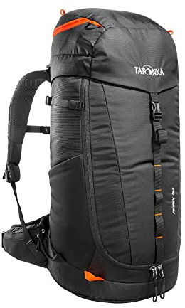 Tatonka Wanderrucksack Norix 32l - Tourenrucksack mit großer Frontöffnung, Karabinerfixierung und 32 Liter Volumen (black)