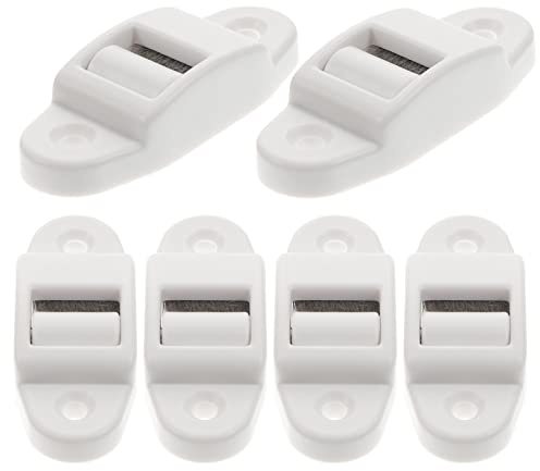 Housoutil Plastic Roller Belt Guide 6 Pack 14mm Surface Mounted