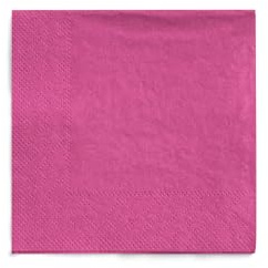 Sovie HORECA Cocktail-Servietten 3-lagig, Violett, 24x24 cm, 150 Stück, weiche & stabile Tissue-Qualität, ideal für Gastro, Bar, Events, stilvolle Tischdeko & festliche Anlässe