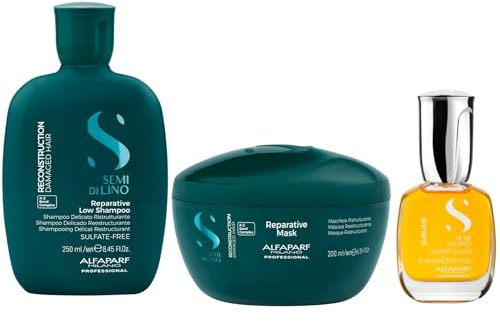 Alfaparf Milano Semi di Lino Holiday Set Reconstruction - Per capelli danneggiati