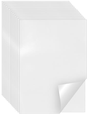 100 Pcs Heavy Duty Freezer Paper for Quilting 8.5 x 11 Inch Quilter Freezer Paper Sheets for DIY Projects Handmade Tailor Applique & Sewing Projects