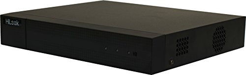 HiLook DVR-216Q-K2 videograbador Digital Negro - Capturadora de Video Digital (Negro, 3840 x 2160 Pixeles, H.264,H.264+,H.265,H.265+, 16 Canales, NTSC,PAL, De 2 vías)
