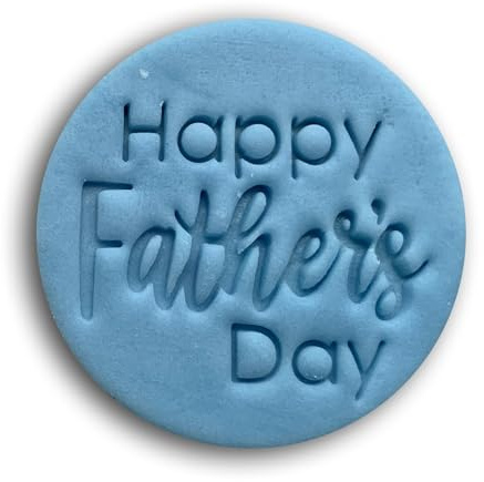 Happy Fathers Day Keksstempel, Fondant