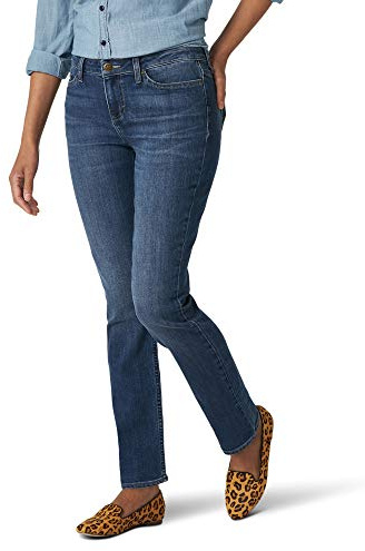Lee Legendary Mid Rise Straight Leg Jean Jeans, Seattle, 54 Donna