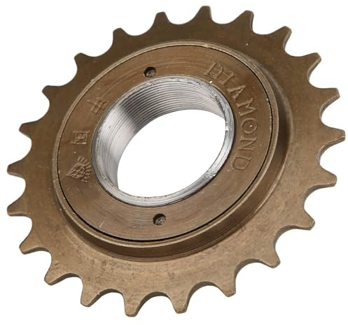 Agatige 22T Volant D'inertie pour Vélo, Pièces de Pignons à Roue Libre pour Vélo Résistants à Corrosion Vélo à Faible Bruit 22 Dents Volant D'inertie Vélo Pièces de Roue Libre Modifiées Filetées