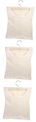 Didiseaon 3piezas Bolsa De Almacenamiento Colgante para De Ropa Organizador Portátil Gancho para Ropa Cocina y Baño para Artículos Pequeños como Cosméticos y Accesorios