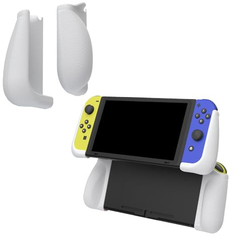 IFYOO SGSX1 Ergonomic Grip for Switch Joycon Controller, Grip Case for Joy Con - White