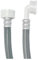 Tubo para lavadora 3/4 R a 3/4 A, longitud de 3 metros, ideal para conexión de agua y desagüe en instalaciones domésticas.