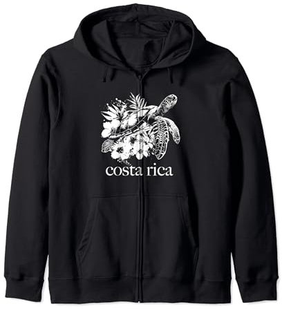 Souvenir zum Tauchen mit Meeresschildkröten aus Costa Rica Kapuzenjacke