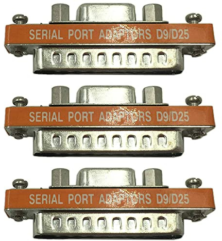 Remingtape 3X Db9 Buchse Auf Db25 Stecker Mini Serielle Schnittstelle Adapter Kabel Gender Umsetzer