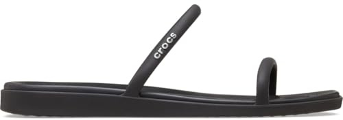 Crocs Women Miami Two-Strap Sandals Black 7 Medium